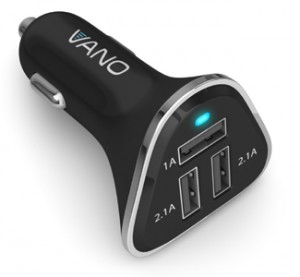 3 Port USB Car Charger