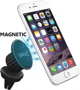 Magnetic Air Vent Phone Mount for iPhone