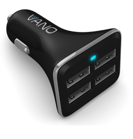 4 Port Car Phone Charger